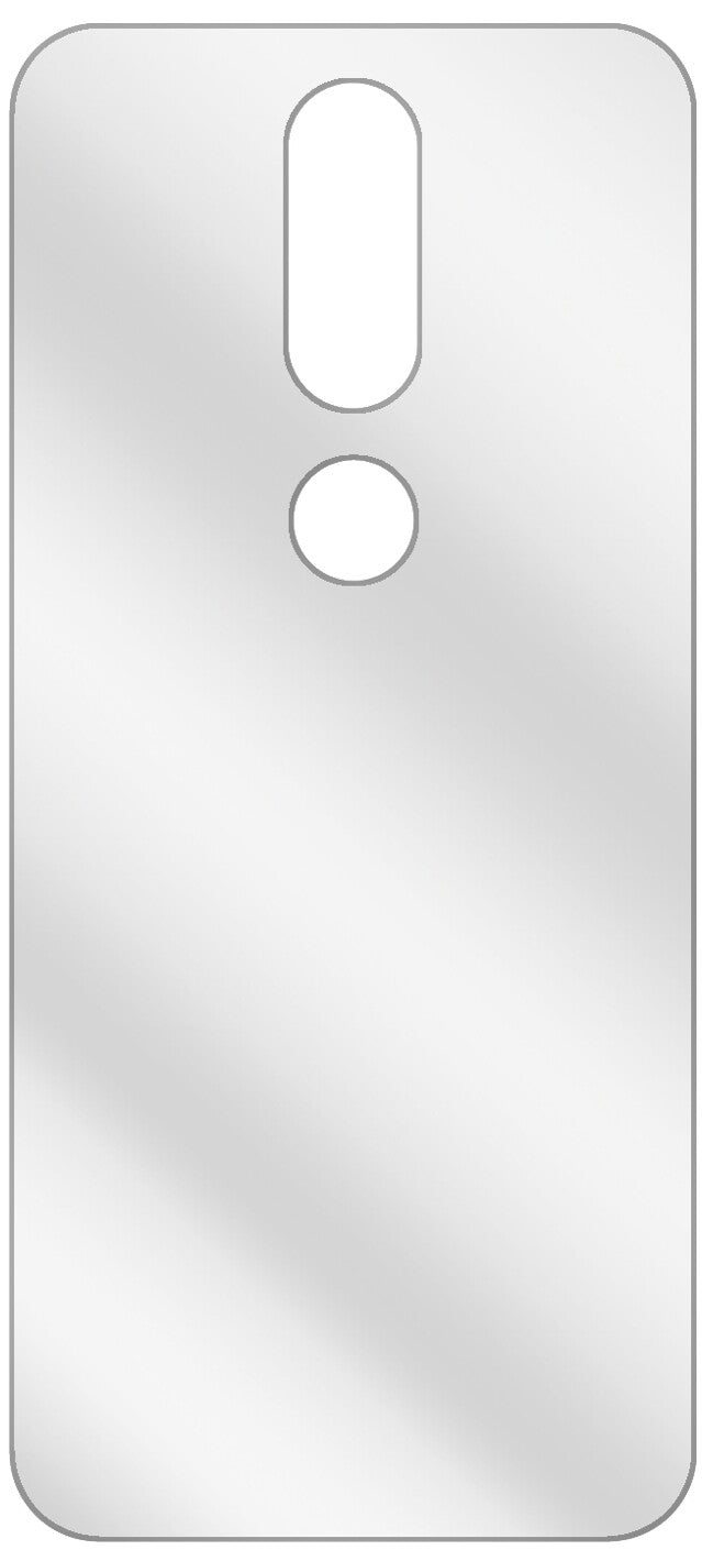 dipos Displayschutz für Nokia 4.2 Rückseite, transparente Oberfläche, geringe Dicke und perfekte Passform