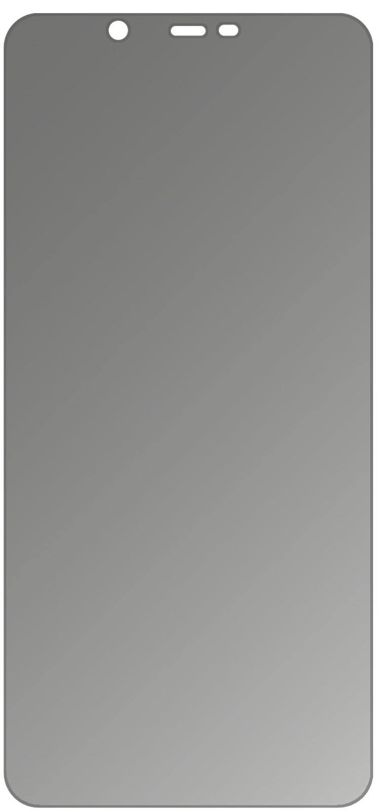 dipos Displayschutz für Nokia 46030, mattierte Oberfläche, Blickschutzfilter und perfekter Passform