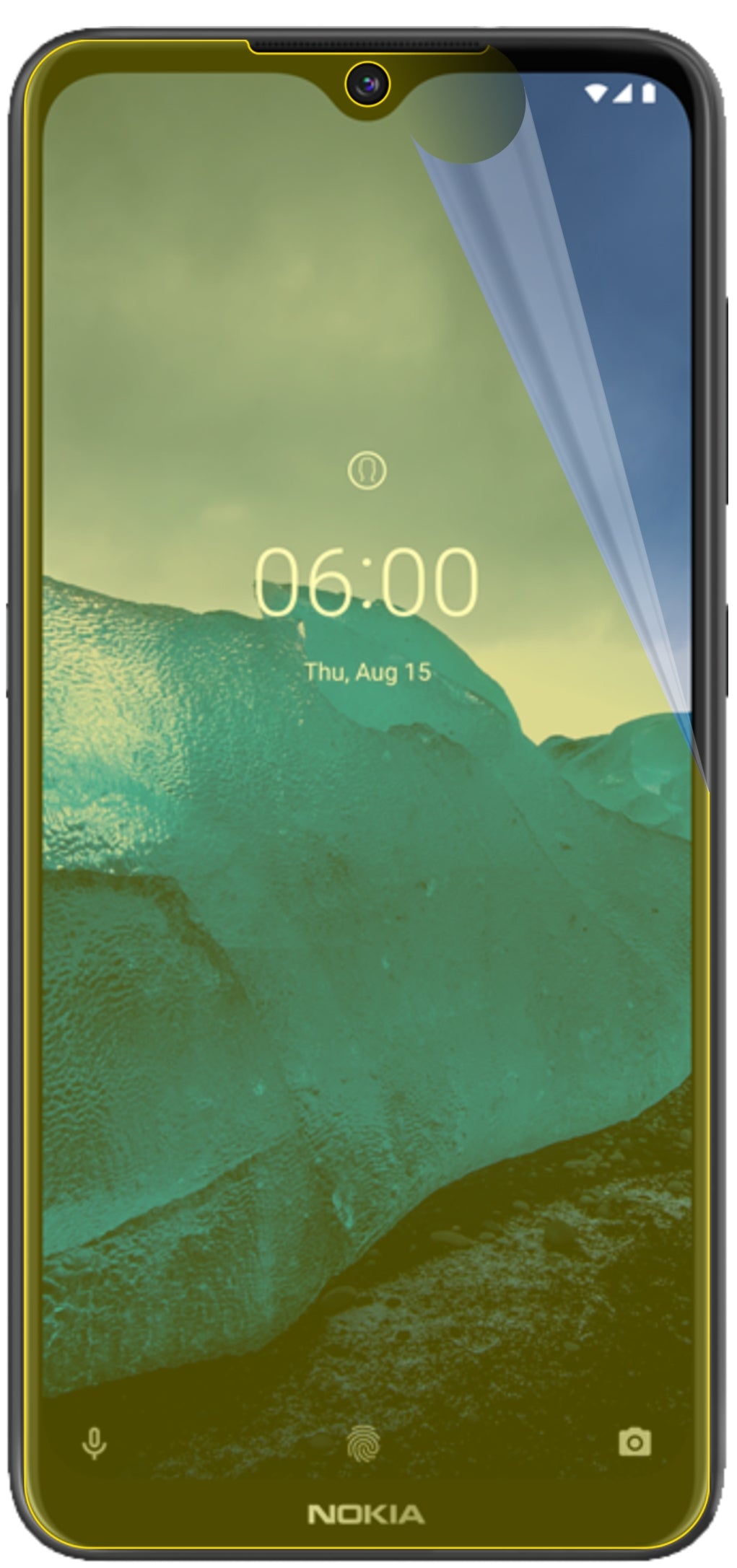 dipos Displayschutz für Nokia 46059, transparente Oberfläche, geringe Dicke und perfekte Passform