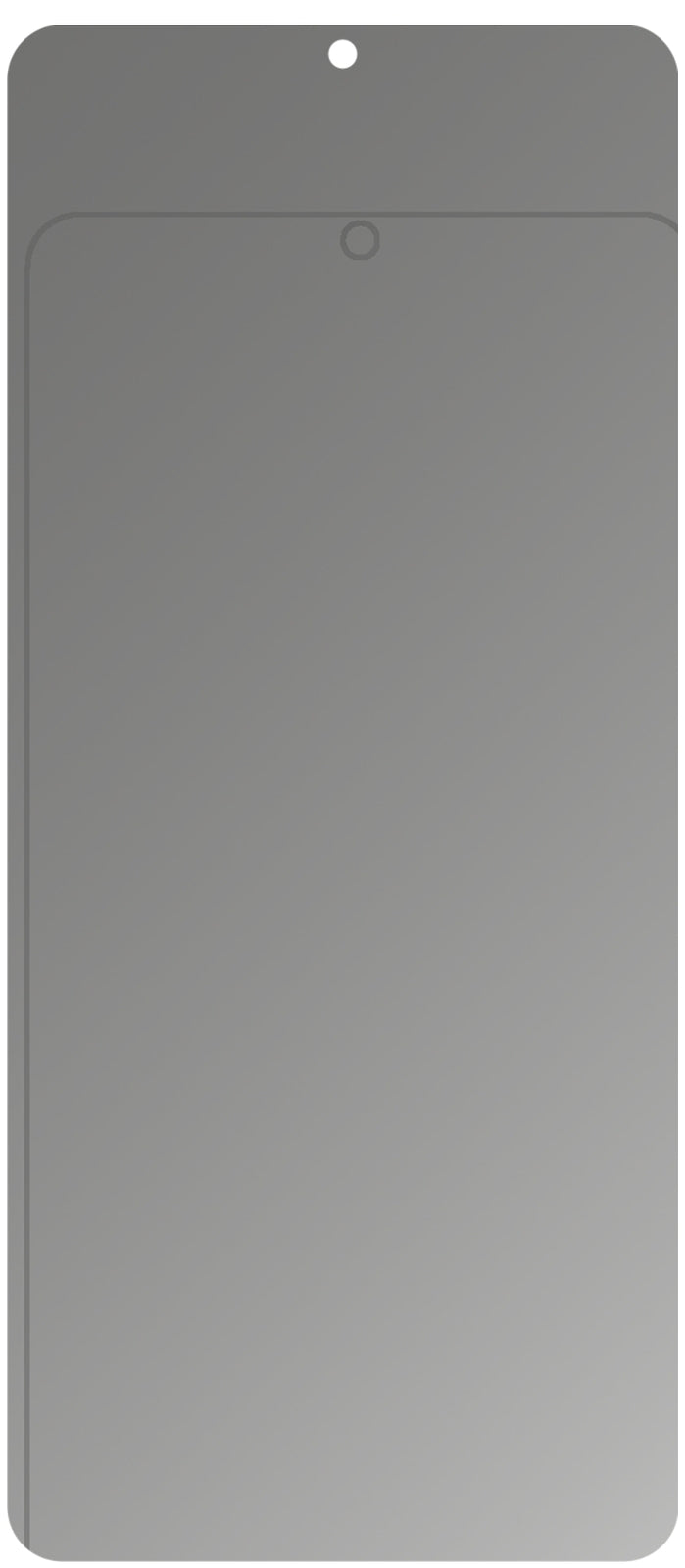 dipos Displayschutz für Nokia 46086, mattierte Oberfläche, Blickschutzfilter und perfekter Passform