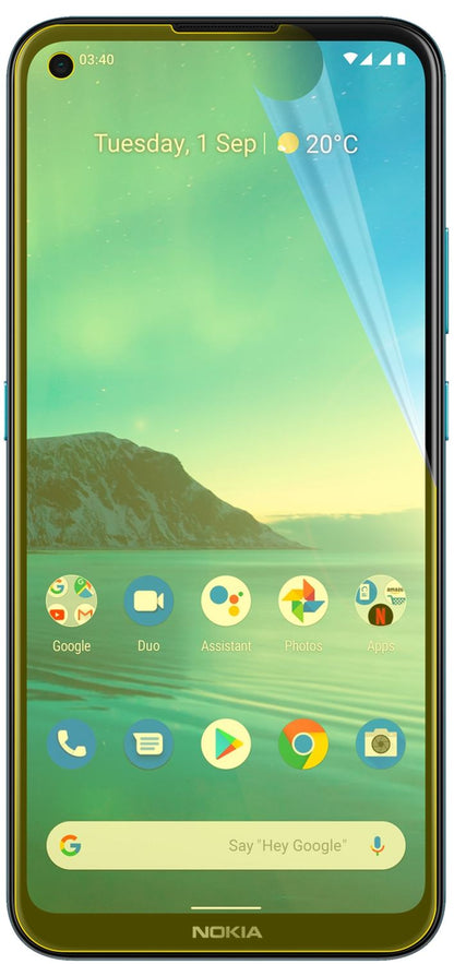 dipos Displayschutz für Nokia 46115, transparente Oberfläche, geringe Dicke und perfekte Passform