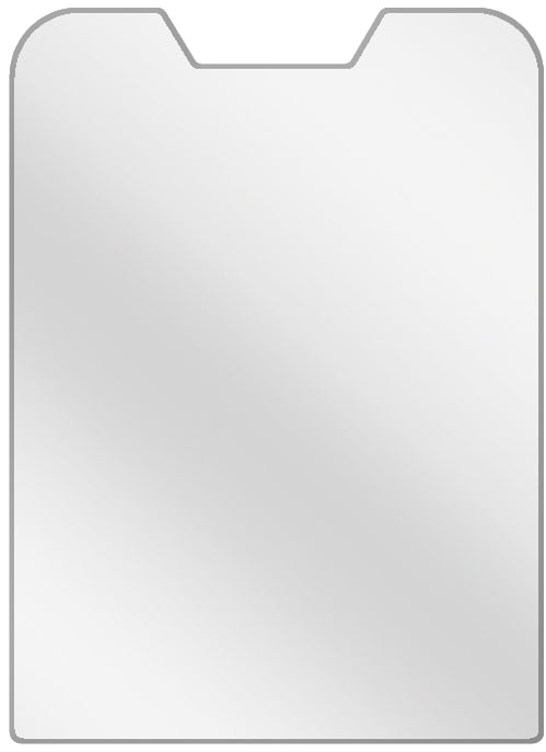dipos Displayschutz für Nokia 800 Tough, transparente Oberfläche, geringe Dicke und perfekte Passform