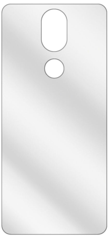 dipos Displayschutz für Nokia 8.1 Rückseite, transparente Oberfläche, geringe Dicke und perfekte Passform