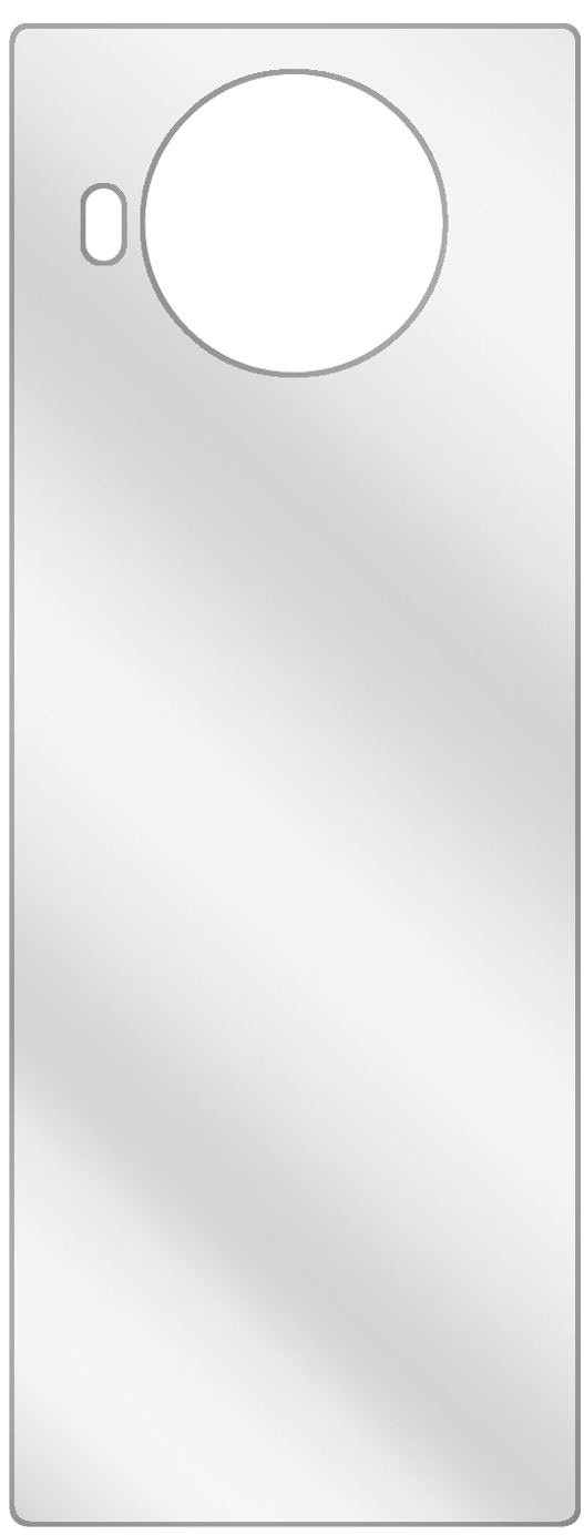 dipos Displayschutz für Nokia 8.3 5G Rückseite, transparente Oberfläche, geringe Dicke und perfekte Passform