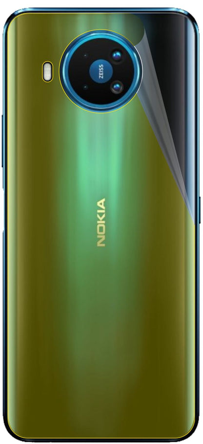 dipos Displayschutz für Nokia 8.3 5G Rückseite, transparente Oberfläche, geringe Dicke und perfekte Passform