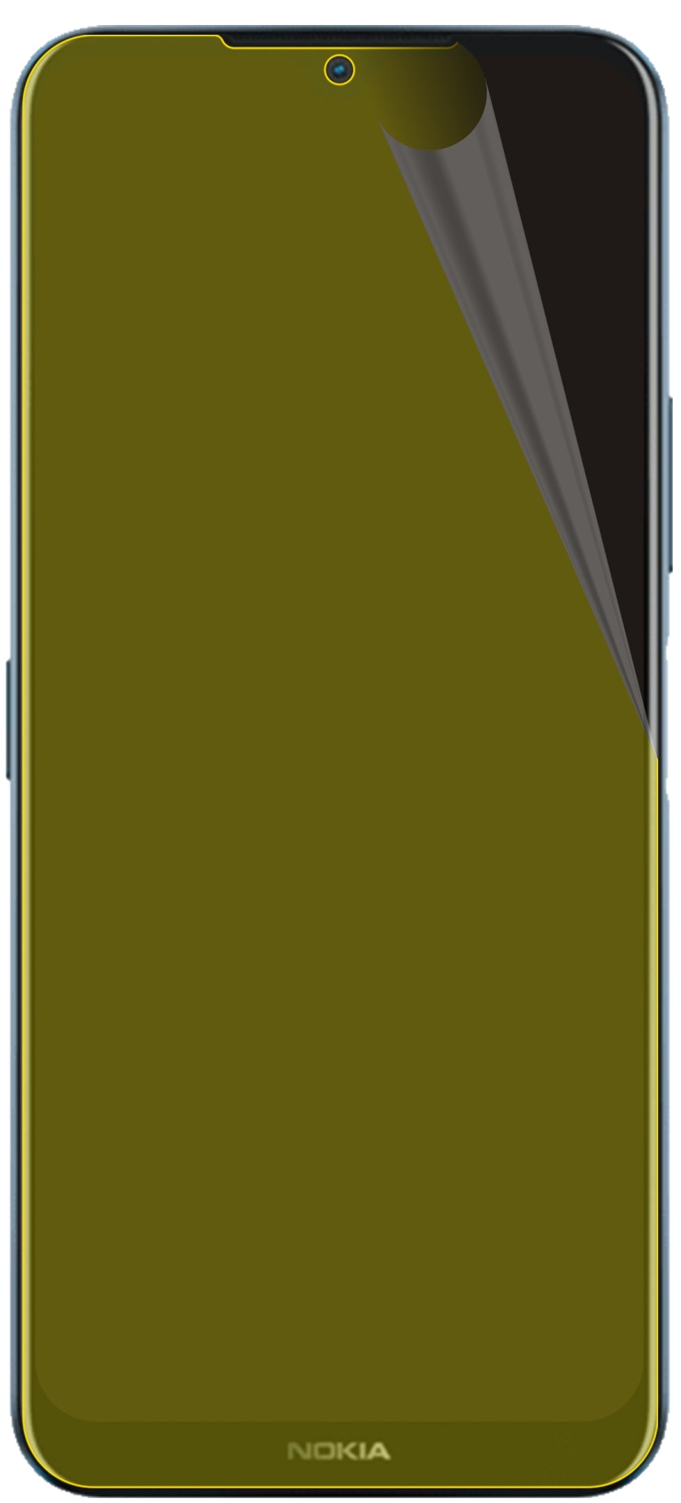 dipos Displayschutz für Nokia G50, transparente Oberfläche, geringe Dicke und perfekte Passform