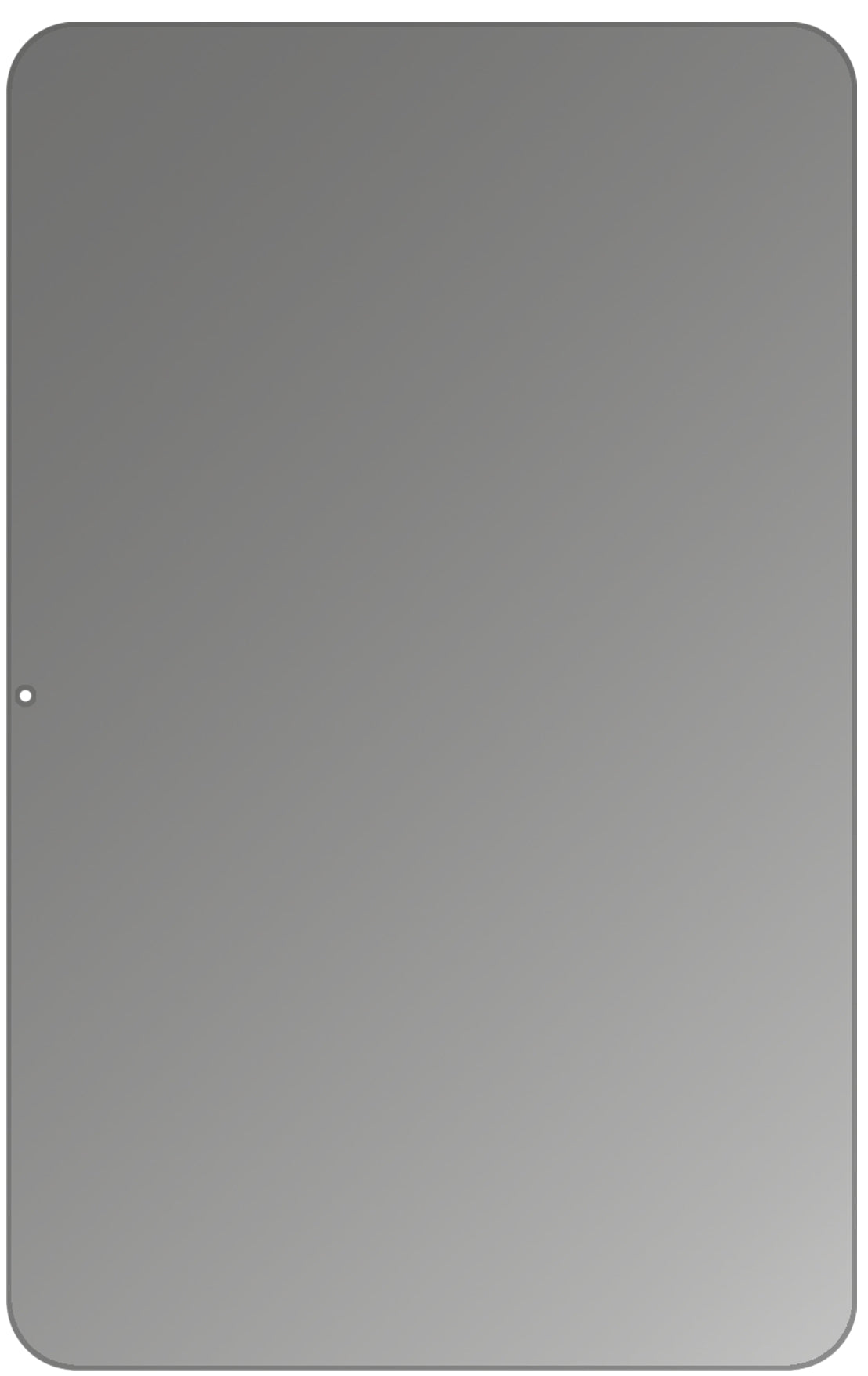 dipos Displayschutz für Nokia T20, mattierte Oberfläche, Blickschutzfilter und perfekter Passform