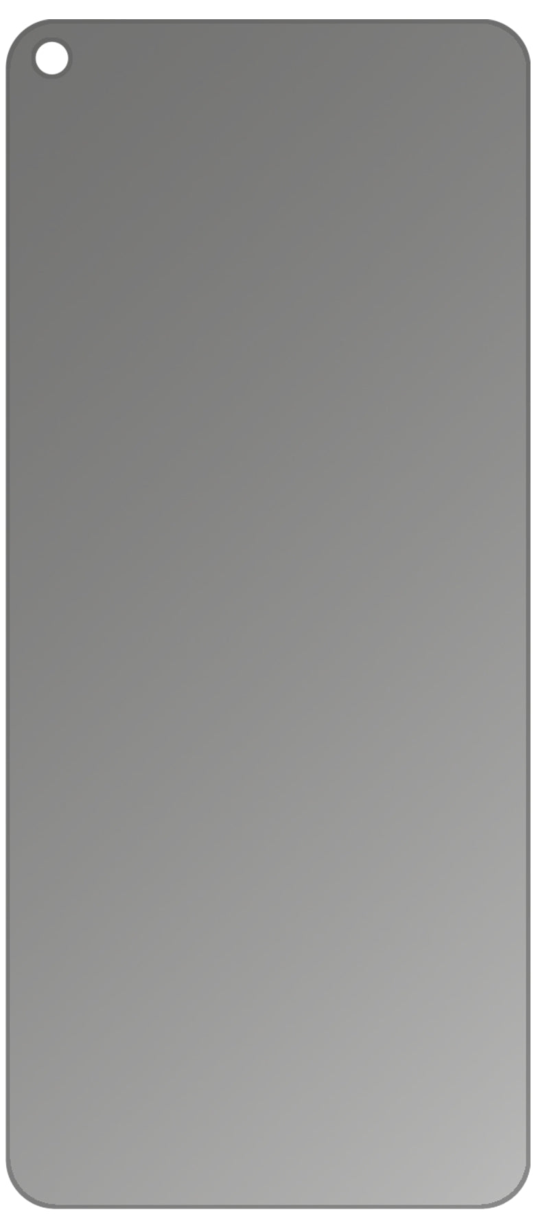 dipos Displayschutz für Nokia 46115, mattierte Oberfläche, Blickschutzfilter und perfekter Passform