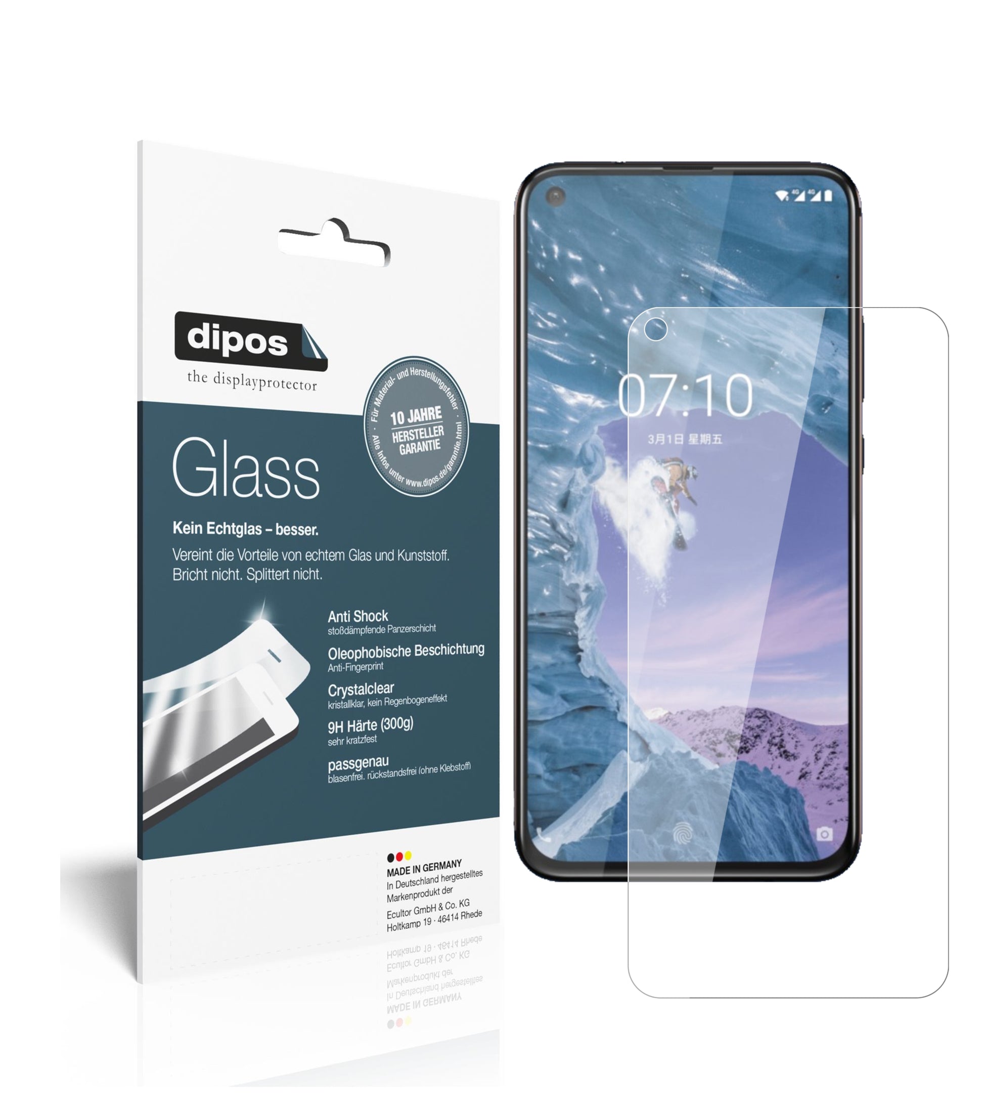 Perfekte Passform und ultimative Qualität: Unser 9H Panzerglas bietet Schutz für Nokia-X71