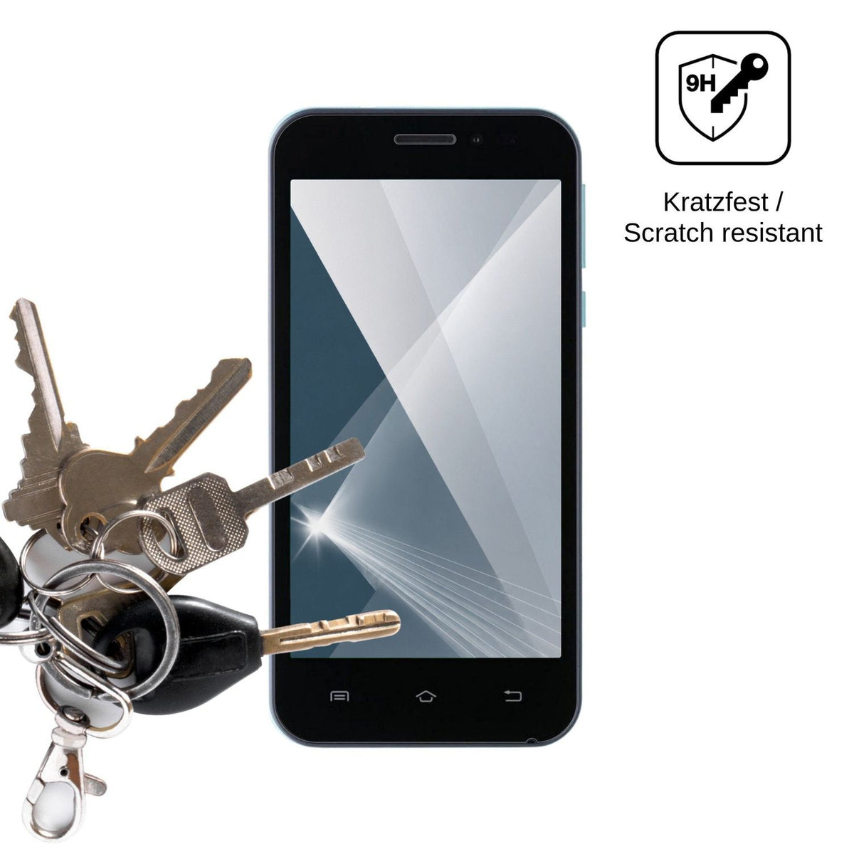 2x Screen Protector for Nomi i451 Twist Flexible Glass 9H dipos