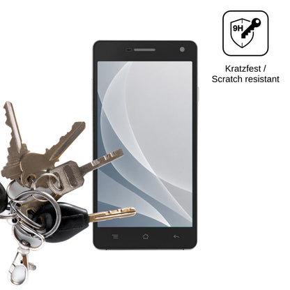 2x Screen Protector for Nomi i501 Style matte Flexible Glass 9H dipos