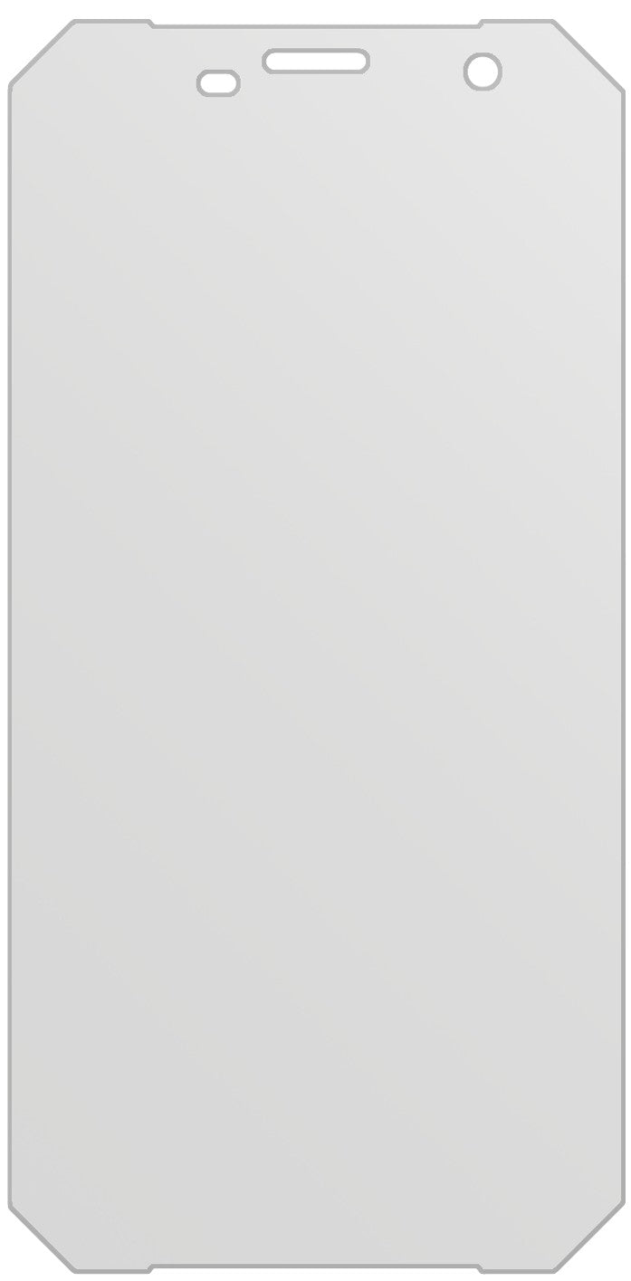dipos Displayschutz für Nomu M6, mattierte Oberfläche, geringe Dicke und perfekte Passform