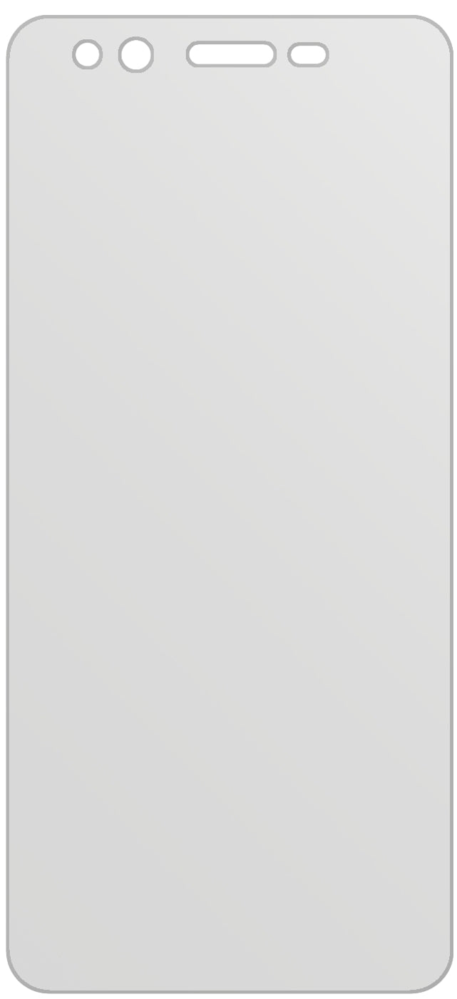 dipos Displayschutz für Nomu M8, mattierte Oberfläche, geringe Dicke und perfekte Passform
