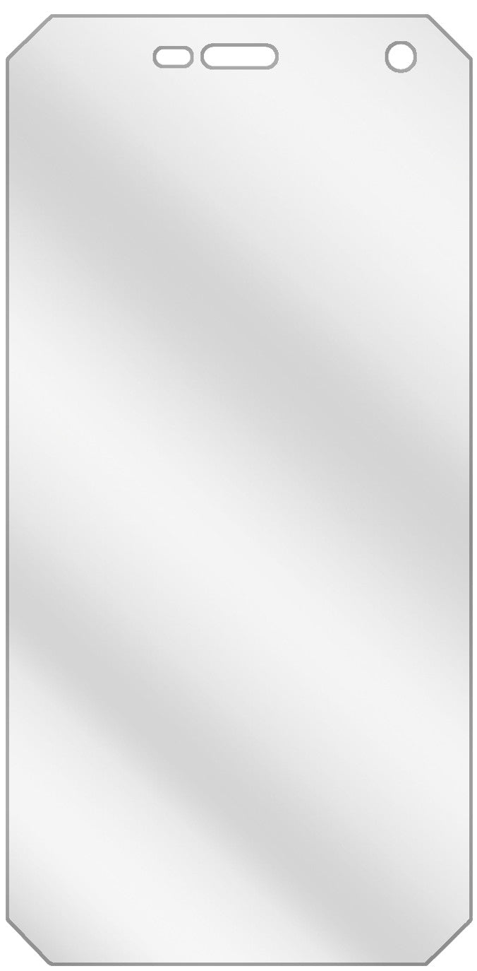 dipos Displayschutz für Nomu S10, transparente Oberfläche, geringe Dicke und perfekte Passform