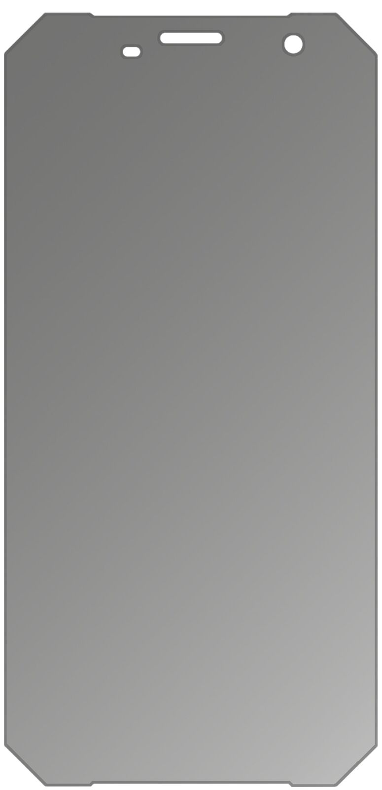 dipos Displayschutz für Nomu S30, mattierte Oberfläche, Blickschutzfilter und perfekter Passform