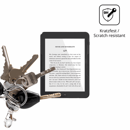 dipos Displayschutz für Nook GlowLight 4, transparente Oberfläche, perfekte Passform auch für die Rundungen