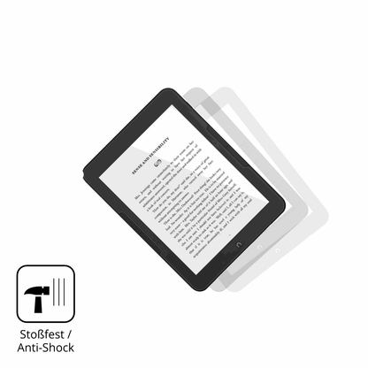 Schutz gegen Kratzer auf dem Nook GlowLight 4 Glas durch Schlüssel, Stöße gegen die Tischkante oder Stürze