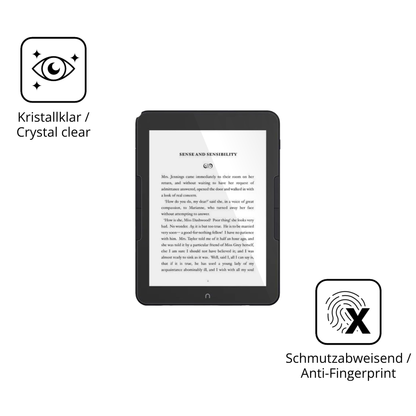 Flexible TPU-Folie passend zugeschnitten für Nook GlowLight 4, vollständige Abdeckung