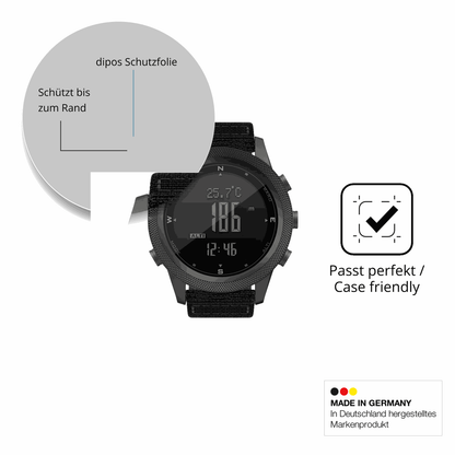 Besonders flexibler Displayschutz mit Anti-Shock-Schicht im Materialmix