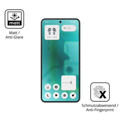 Dünne und entspiegelnde Folie passend zugeschnitten für Nothing Phone (3a) Community Edition