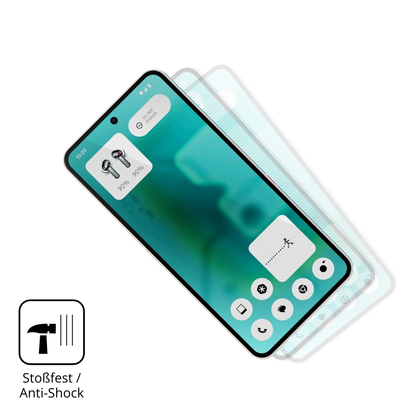 Schutz gegen Kratzer auf dem Nothing Phone (3a) Community Edition Glas durch Schlüssel, Stöße gegen die Tischkante oder Stürze