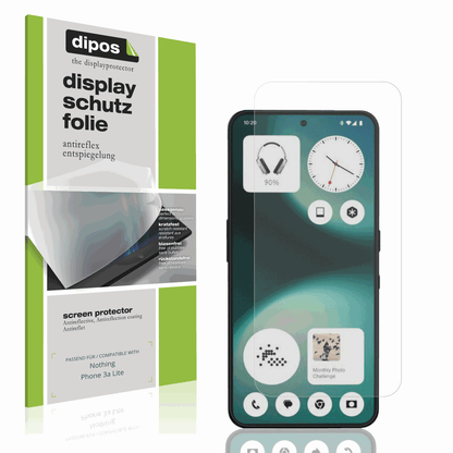 4x Schutzfolie matt für Nothing Phone 3a Lite Display-Schutzfolie