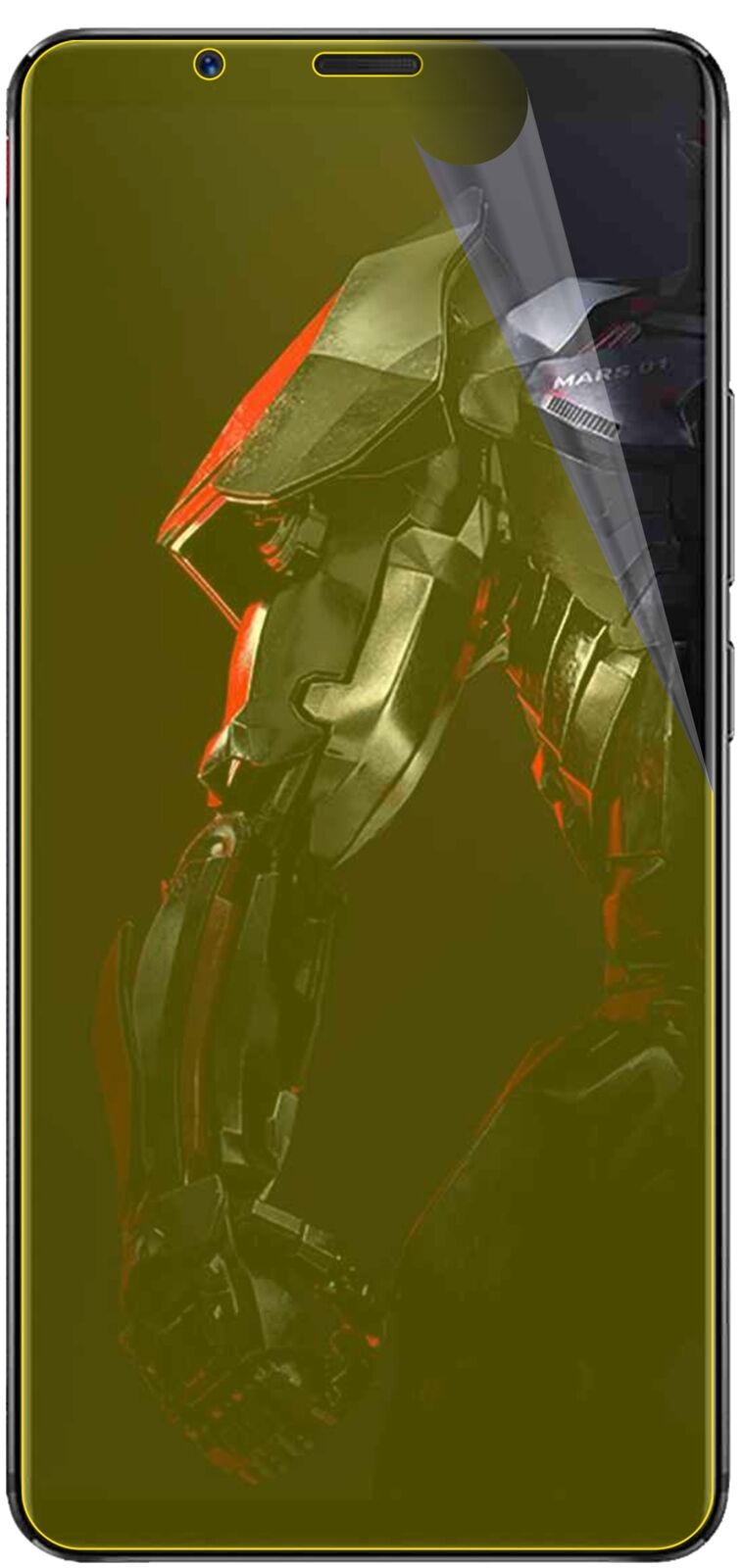 dipos Displayschutz für Nubia Red Magic Mars, transparente Oberfläche, geringe Dicke und perfekte Passform