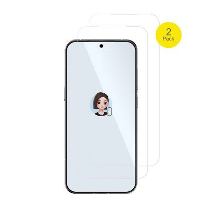 NubiaM153 mit aufgebrachter dipos Displayschutzfolie, glasklare Darstellung ohne Einschränkungen