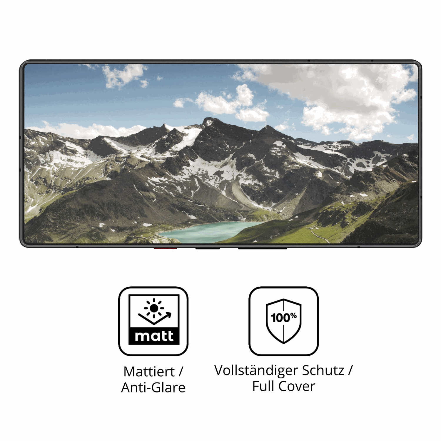 Flexible TPU-Folie passend zugeschnitten für nubiared magic 11 pro, vollständige Abdeckung