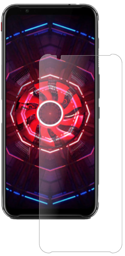 ZTEnubia Red Magic 3S mit aufgebrachter dipos Panzerfolie, die lästige Fingerabdrücke minimiert
