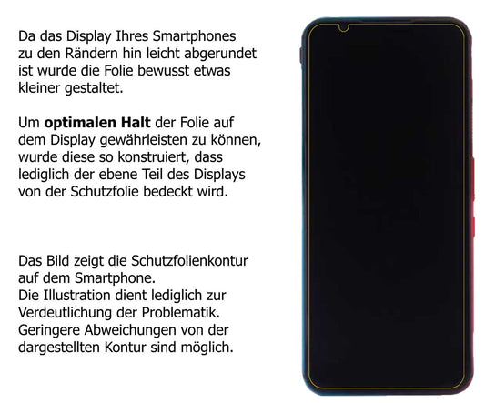 dipos Displayschutz für nubia Red Magic 5G, mattierte Oberfläche, robuste Festigkeit und perfekte Passform