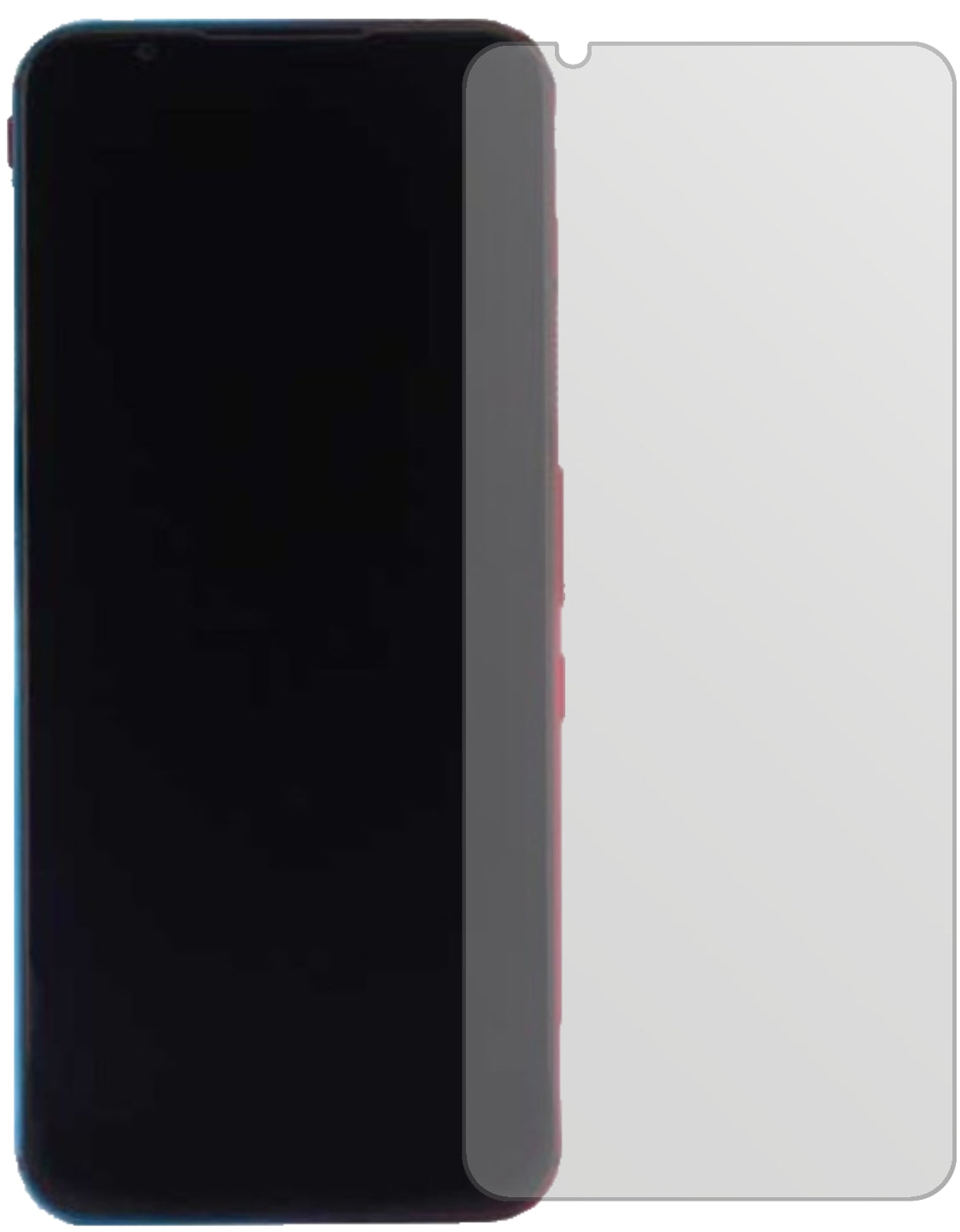 nubiaRed Magic 5G mit aufgebrachter dipos Displayschutzfolie, die lästige Fingerabdrücke minimiert