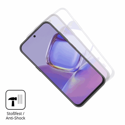 Schutz gegen Kratzer auf dem Nubia V80 Pro Glas durch Schlüssel, Stöße gegen die Tischkante oder Stürze