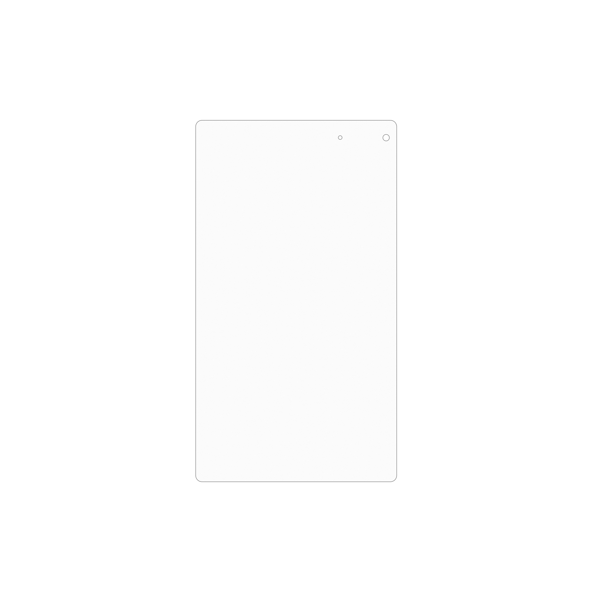 dipos Displayschutz für Odys Cosmo Windows X9, mattierte Oberfläche, geringe Dicke und perfekte Passform