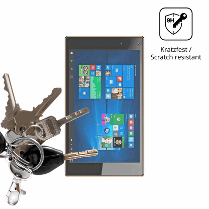 dipos Displayschutz für Odys Cosmo Windows X9, mattierte Oberfläche, robuste Festigkeit und perfekte Passform