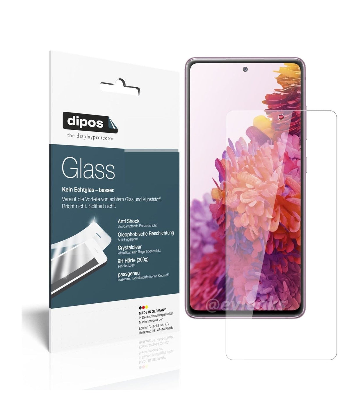 Screen Protector for Samsung Galaxy S20 FE Flexible Glass 9H dipos