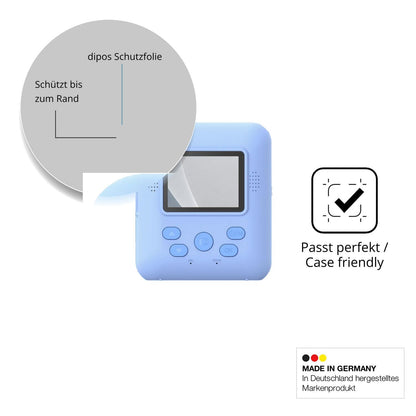 2x Screen Protector for Okaloka P89 matte Flexible Glass 9H dipos