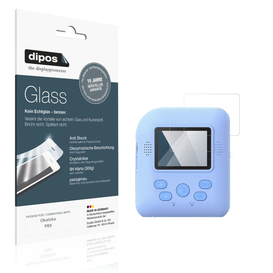 2x Screen Protector for Okaloka P89 Flexible Glass 9H dipos