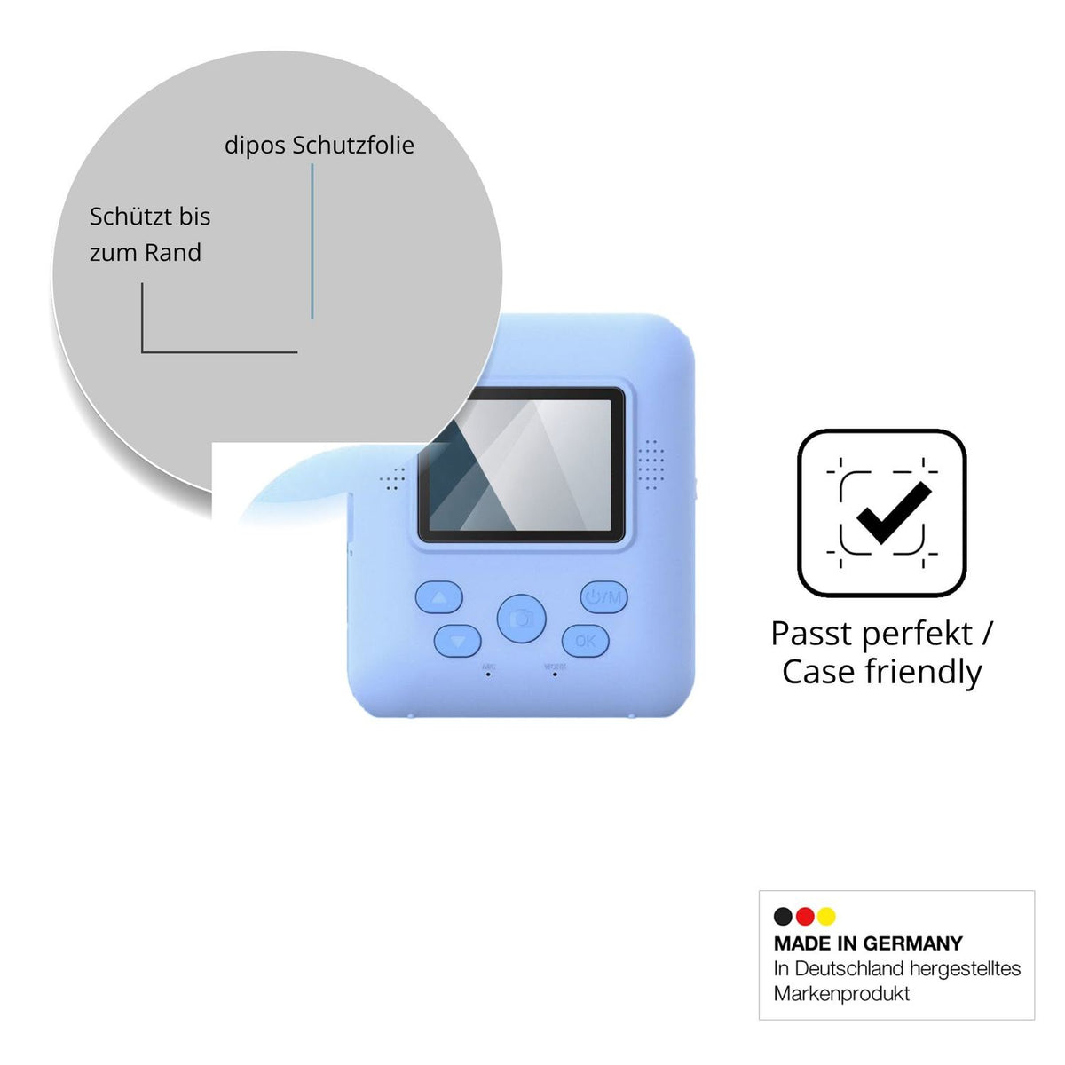 2x Screen Protector for Okaloka P89 Flexible Glass 9H dipos