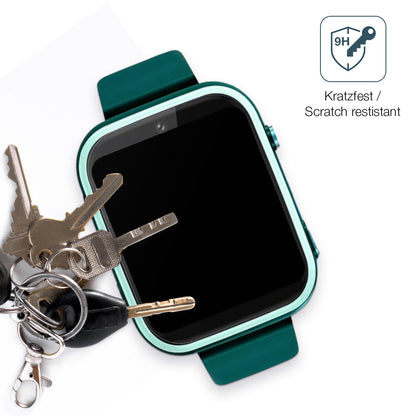 dipos Displayschutz für Okyuk T45 Smartwatch Kinder, mattierte Oberfläche, robuste Festigkeit und perfekte Passform