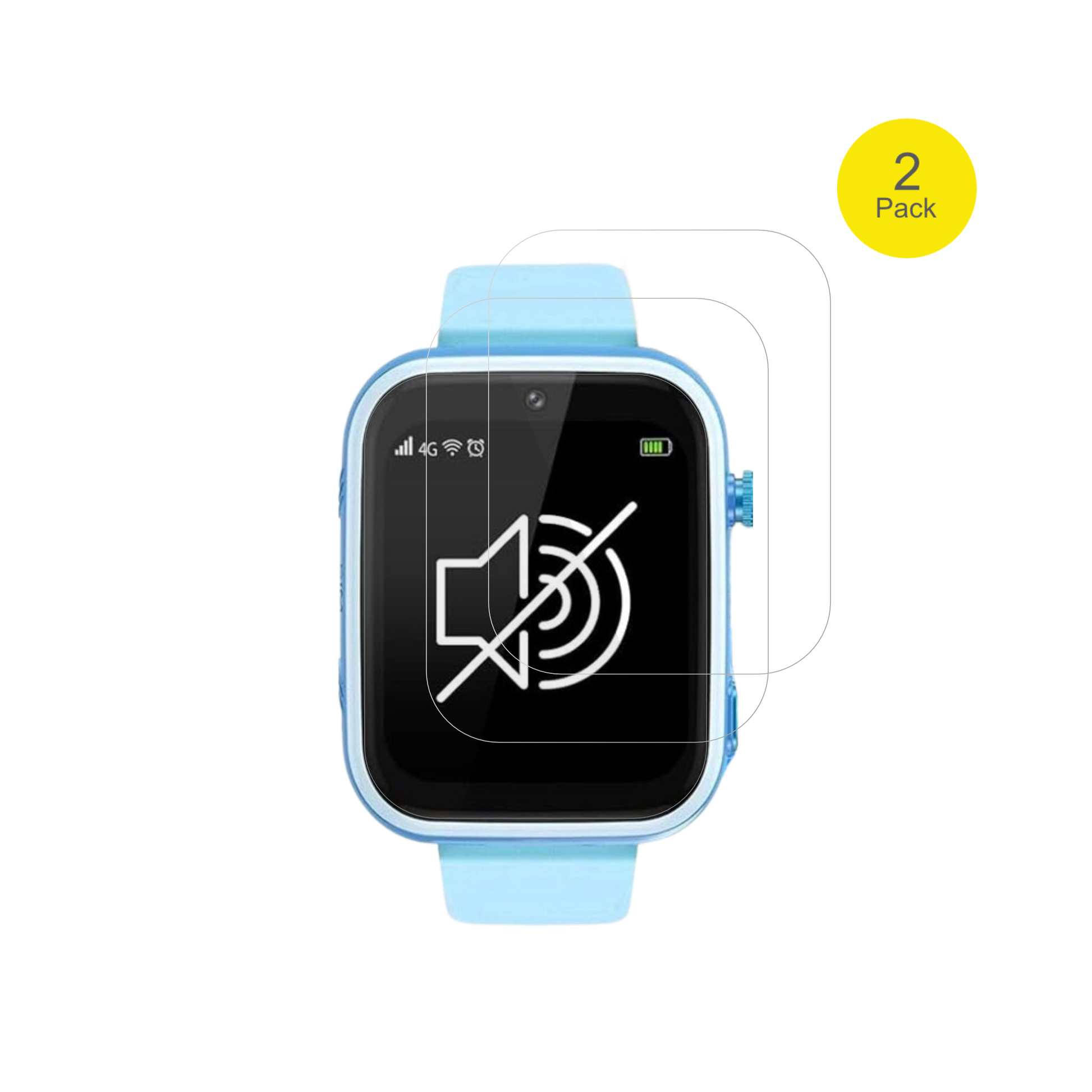 OkyukT70 mit aufgebrachter dipos Displayschutzfolie, glasklare Darstellung ohne Einschränkungen