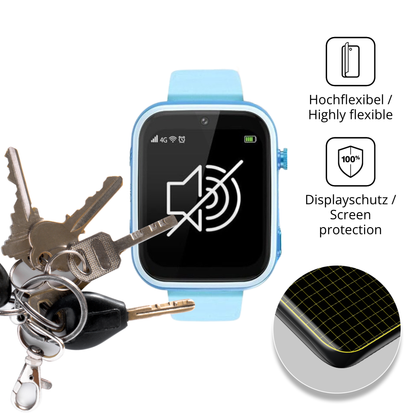 dipos Displayschutz für Okyuk T70, transparente Oberfläche, geringe Dicke und perfekte Passform