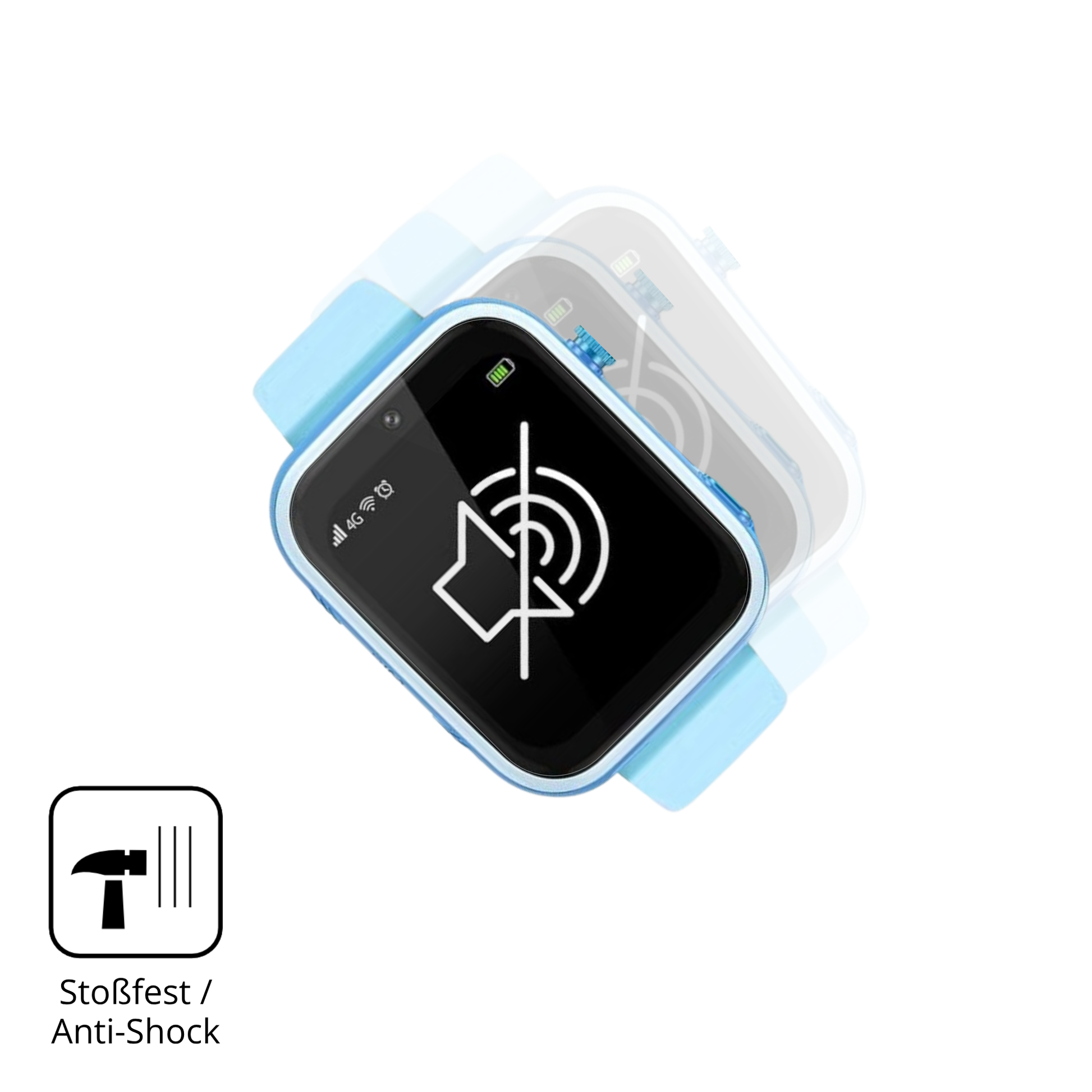 Schutz gegen Kratzer auf dem Okyuk T70 Glas durch Schlüssel oder Ähnliches