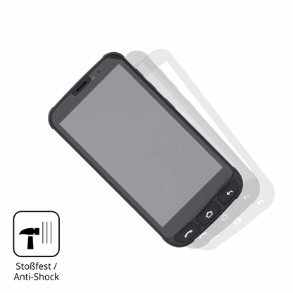 Schutz gegen Kratzer auf dem Olympia Neo Mini Glas durch Schlüssel, Stöße gegen die Tischkante oder Stürze