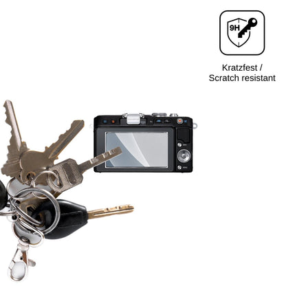 2x Screen Protector for Olympus Pen E-PL3 matte Flexible Glass 9H dipos