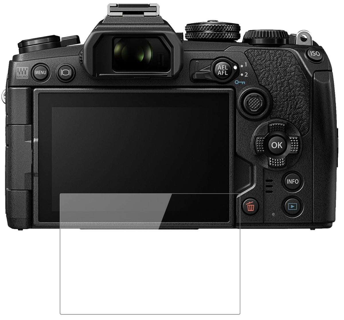 Screen Protector for Olympus OM-D E-M1 Mark III Flexible Glass 9H dipos