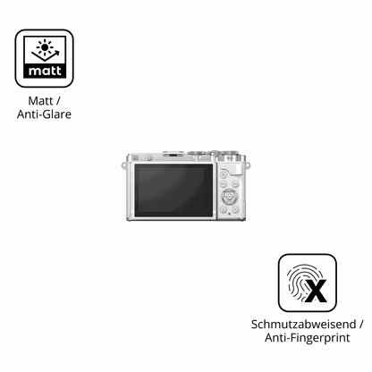 4x Screen Protector for OM SYSTEM E-P7 Protection Anti Glare dipos