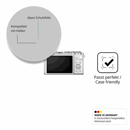 4x Screen Protector for OM SYSTEM E-P7 Protection Crystal Clear dipos