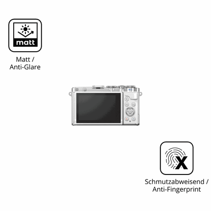 2x Screen Protector for OM SYSTEM E-P7 matte Flexible Glass 9H dipos