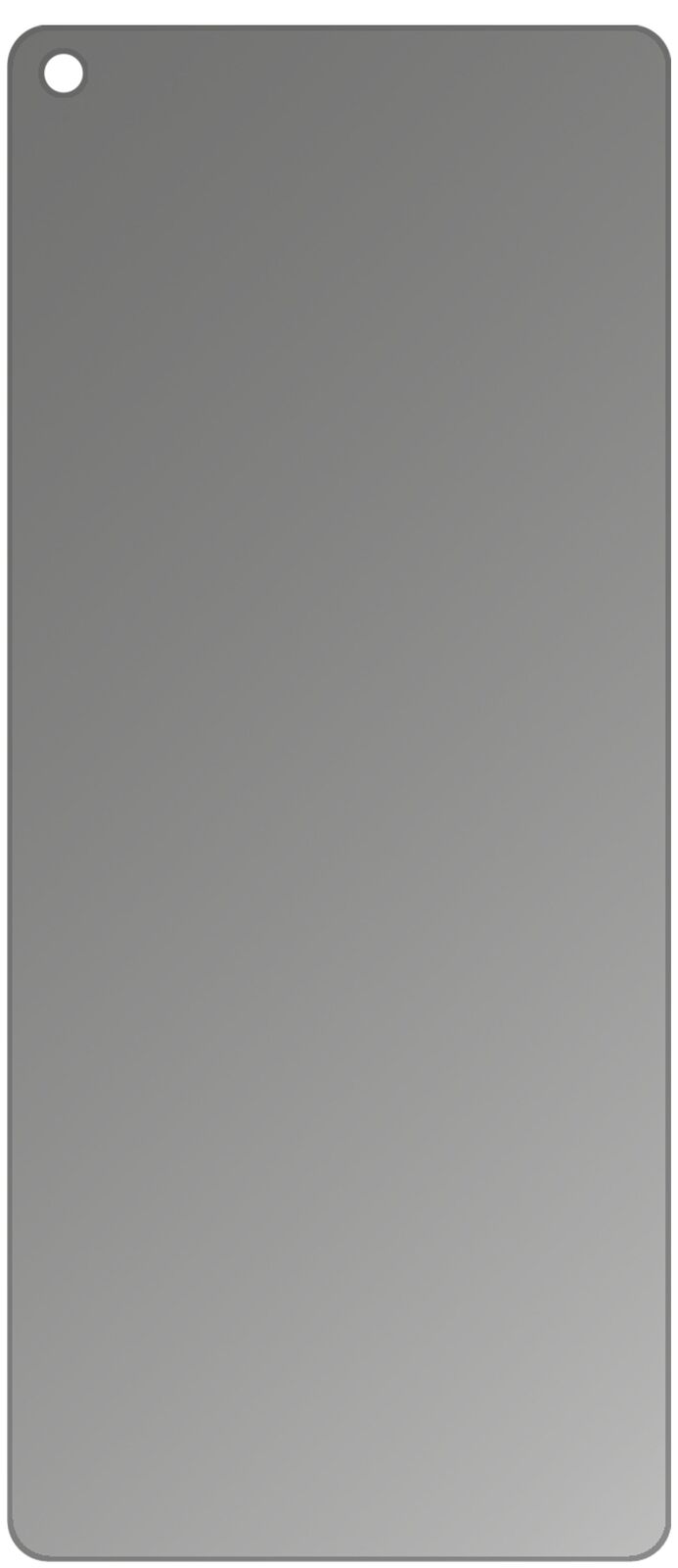 dipos Displayschutz für OnePlus Nord N10, mattierte Oberfläche, Blickschutzfilter und perfekter Passform